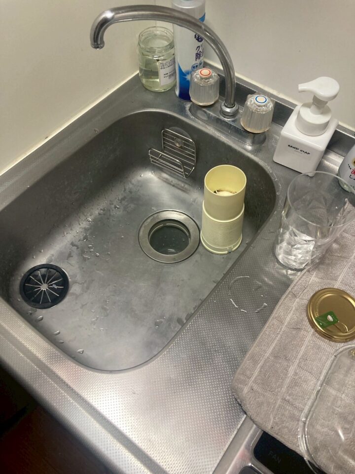 横浜市青葉区 A様宅 台所水栓交換および防食処理作業の画像